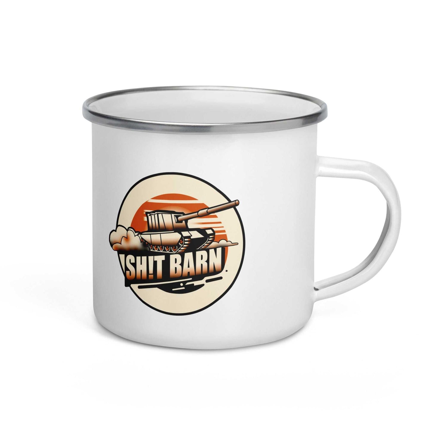 SH!T BARN FV4005 Small Enamel Mug