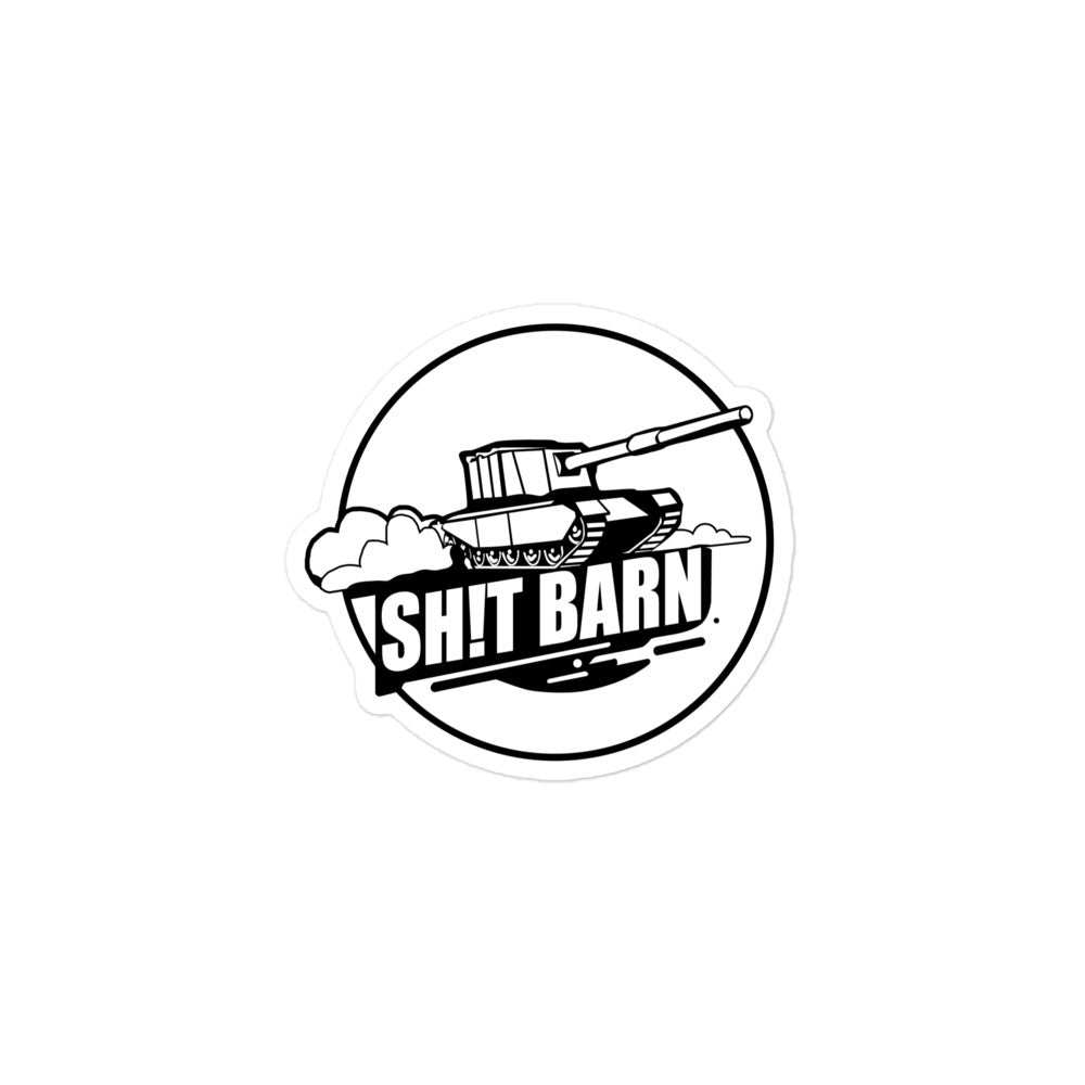 SH!T BARN FV4005 Sticker