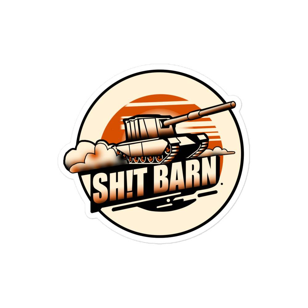 SH!T BARN FV4005 Sticker