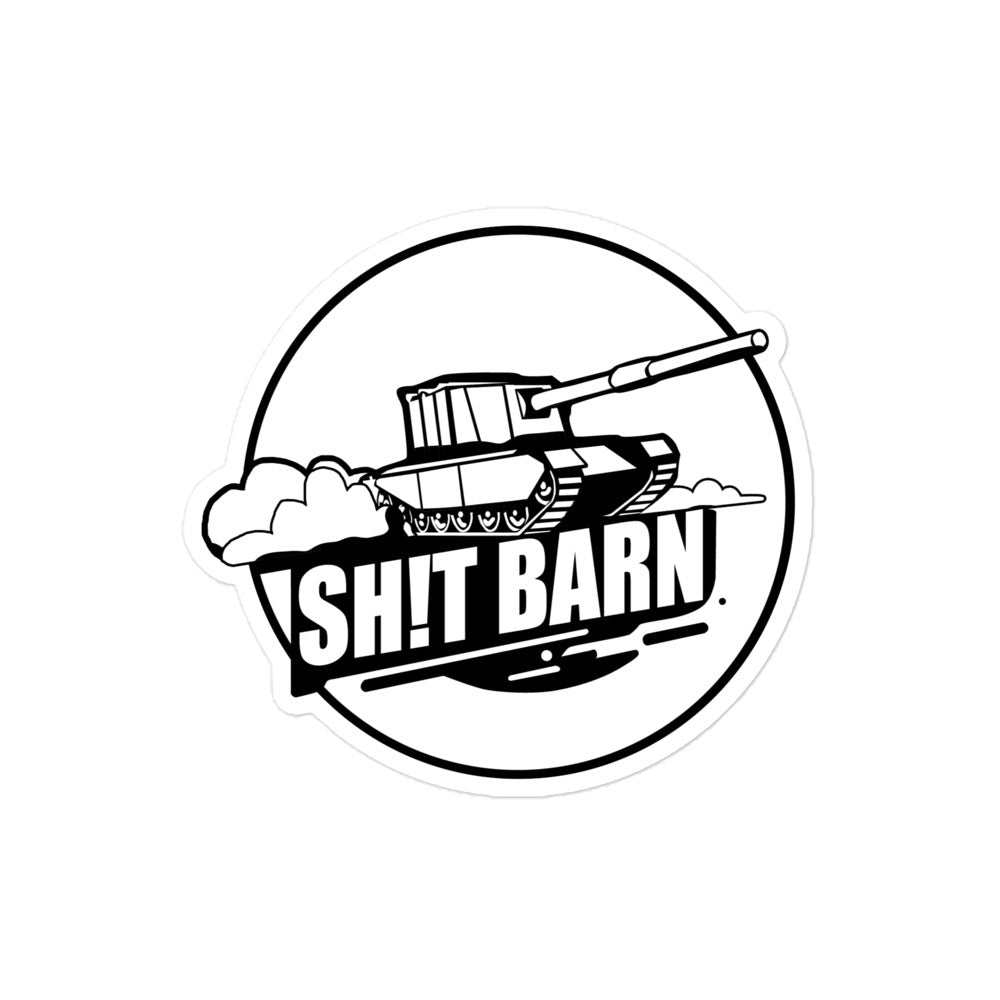 SH!T BARN FV4005 Sticker