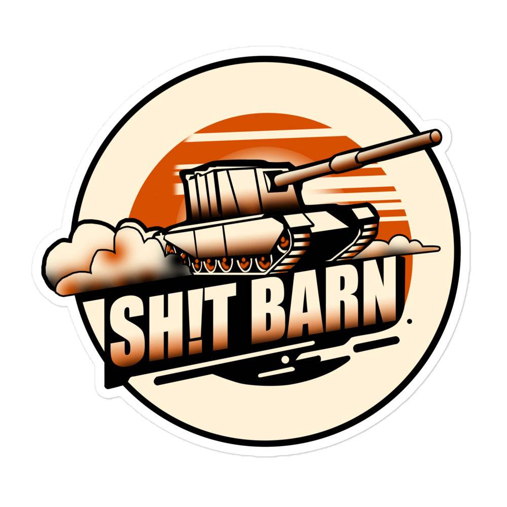 SH!T BARN FV4005 Sticker