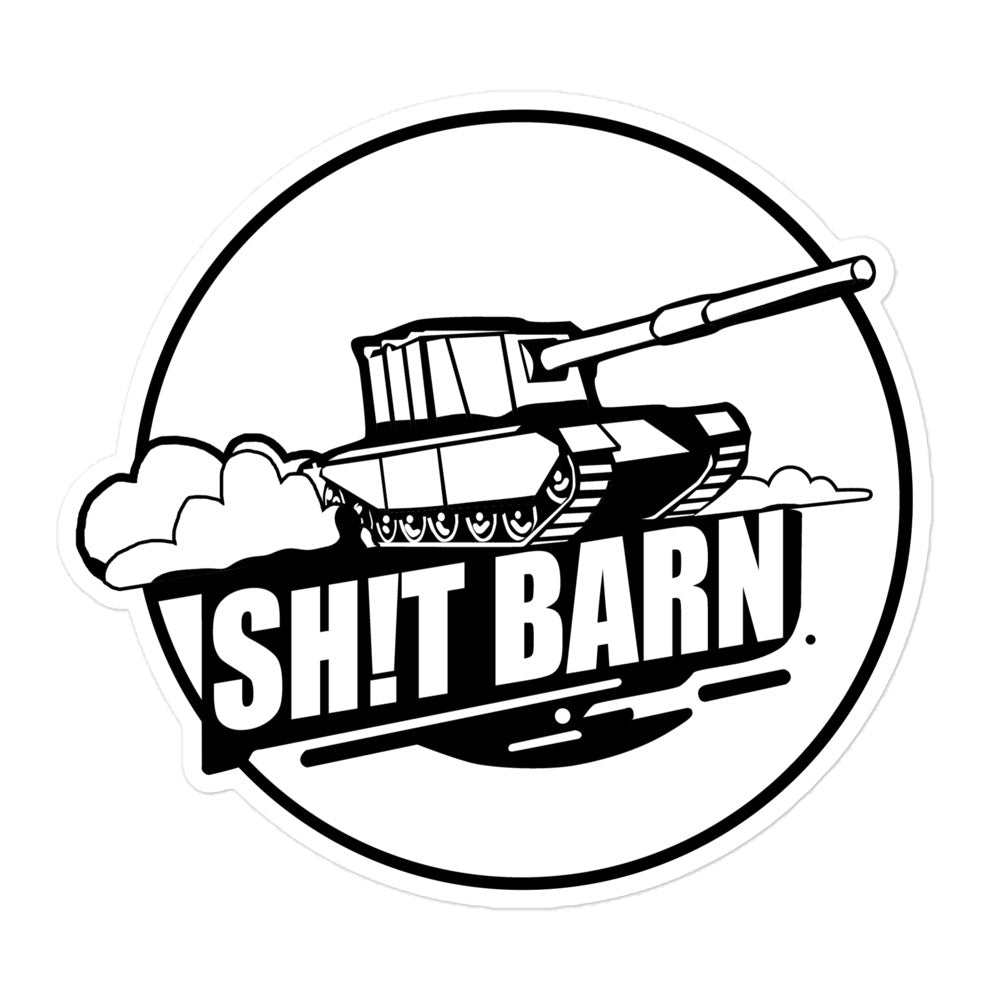 SH!T BARN FV4005 Sticker