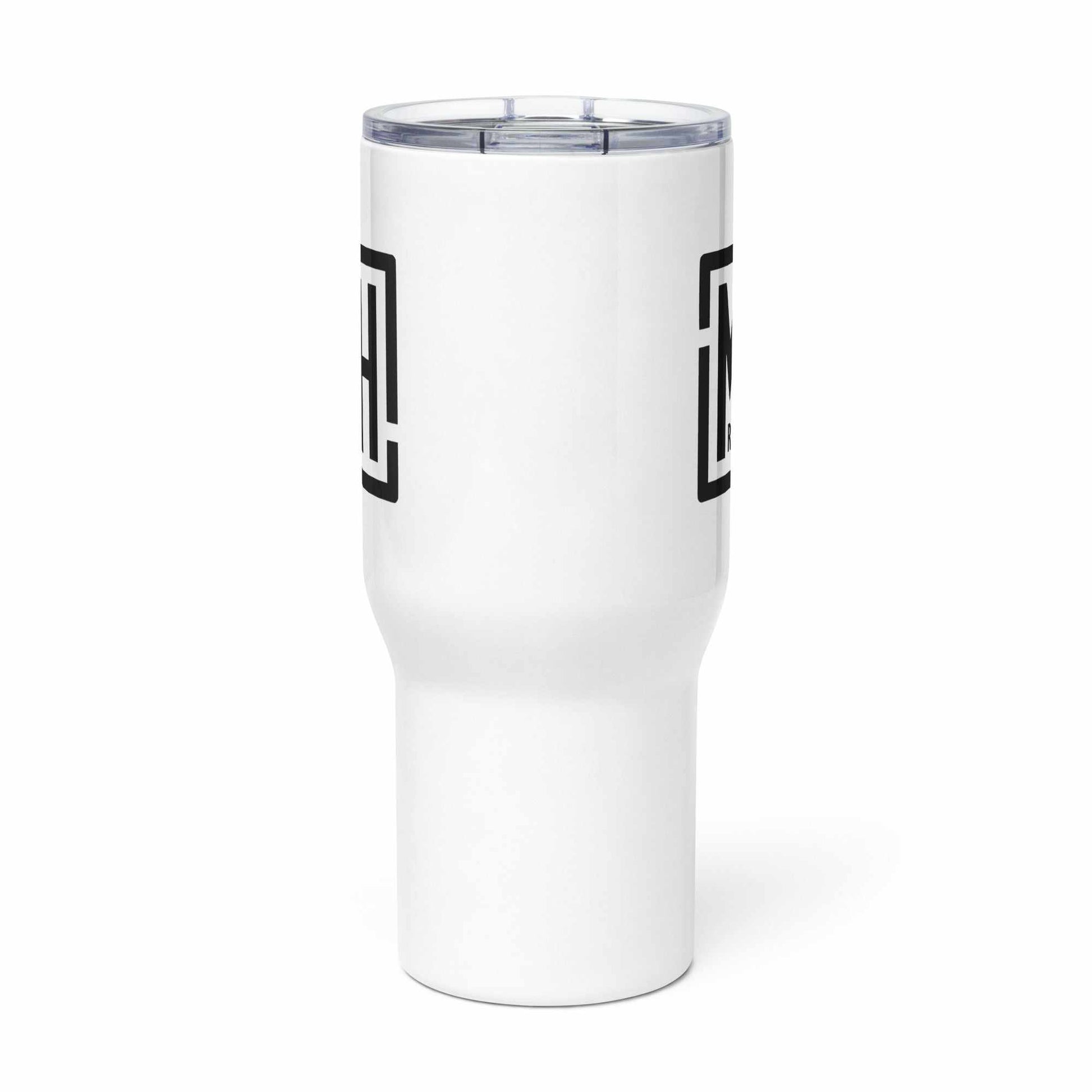 Mr Hewes Travel mug with handle side view