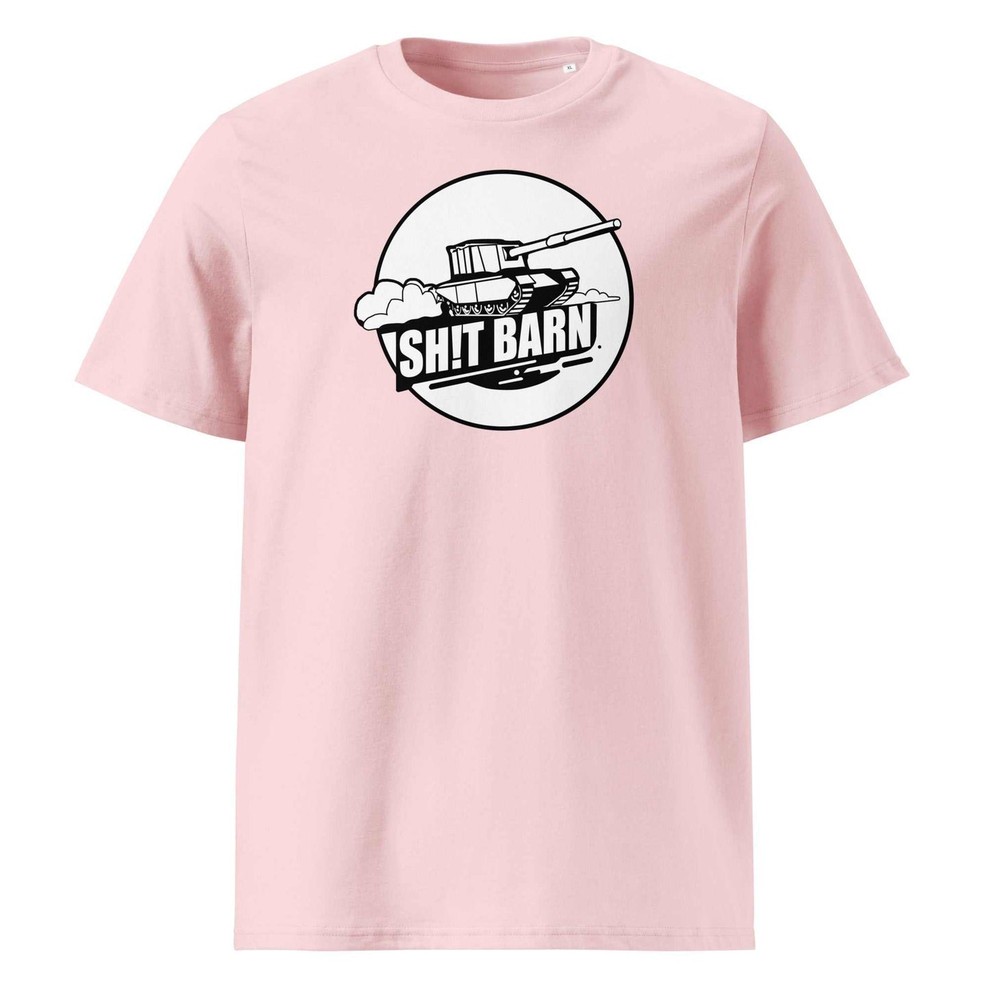 SH!T BARN BW Unisex organic cotton t-shirt