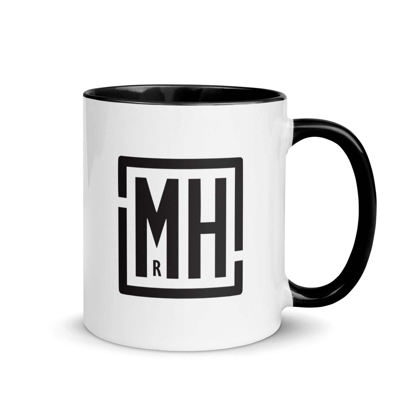 Mr Hewes Colourful Mug black