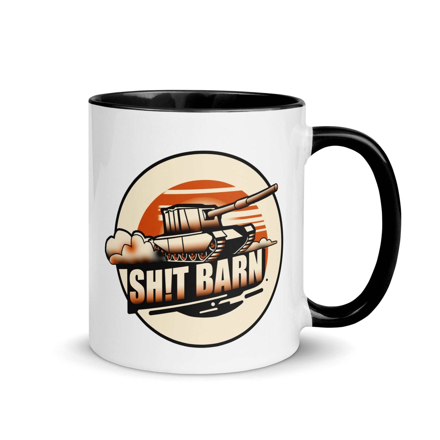 SH!TBARN Colourful Mug black