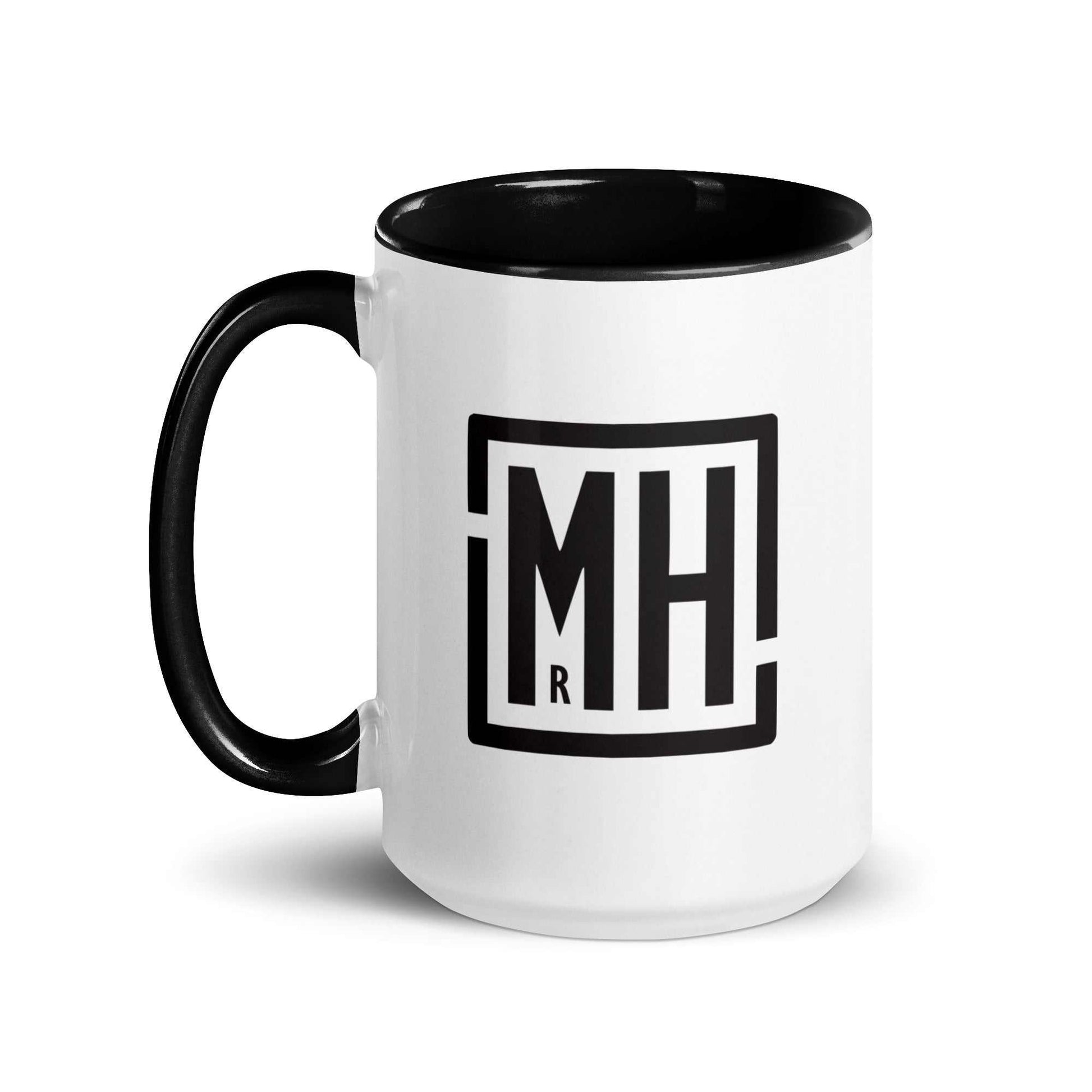 Mr Hewes Colourful Mug black