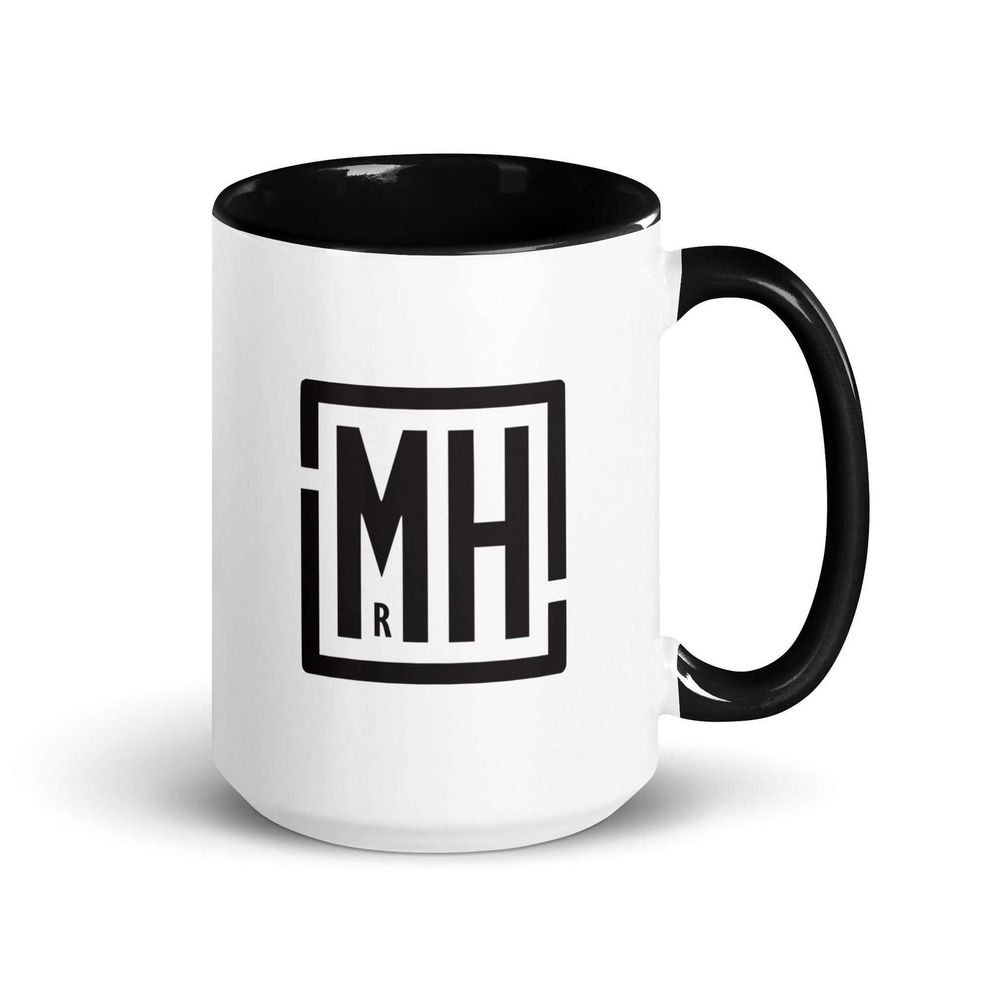 Mr Hewes Colourful Mug black