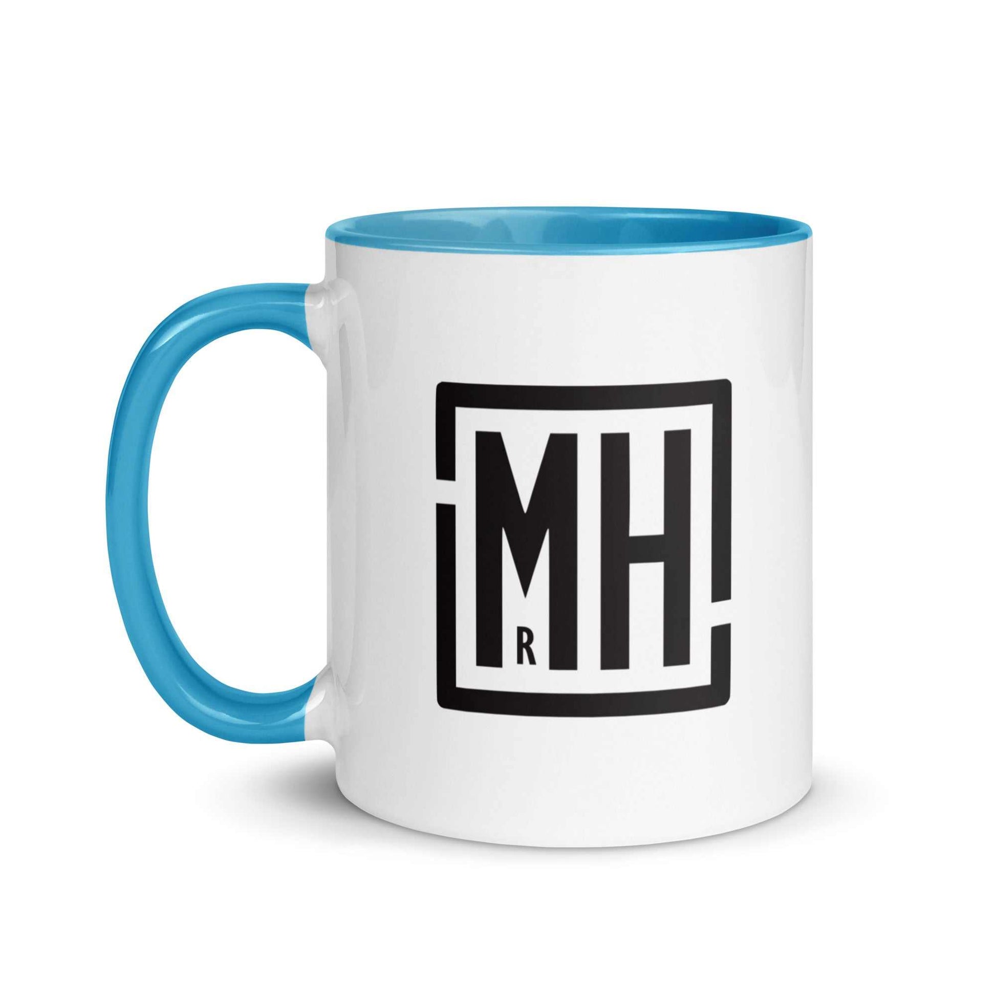 Mr Hewes Colourful Mug blue