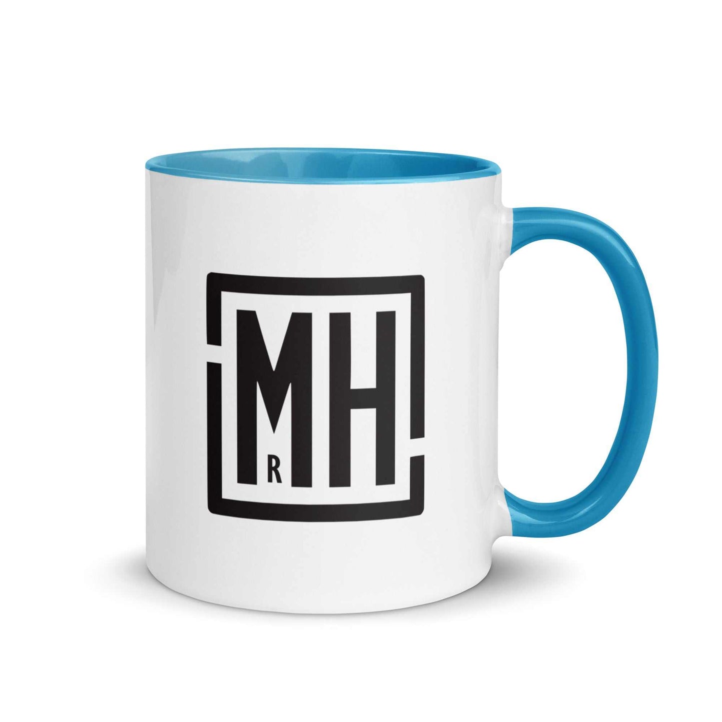 Mr Hewes Colourful Mug blue