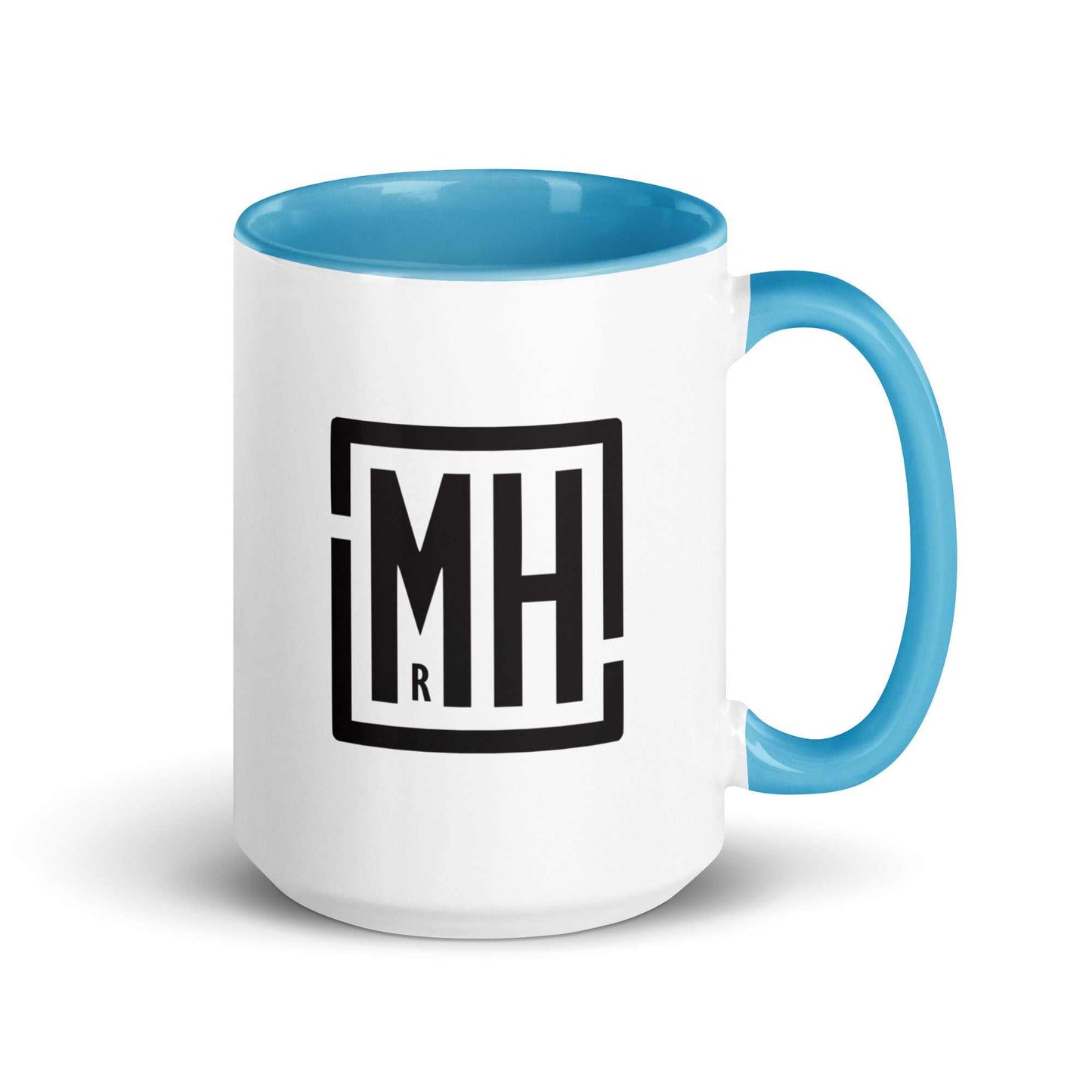 Mr Hewes Colourful Mug blue