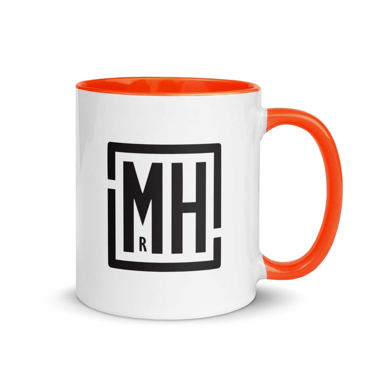 Mr Hewes Colourful Mug orange