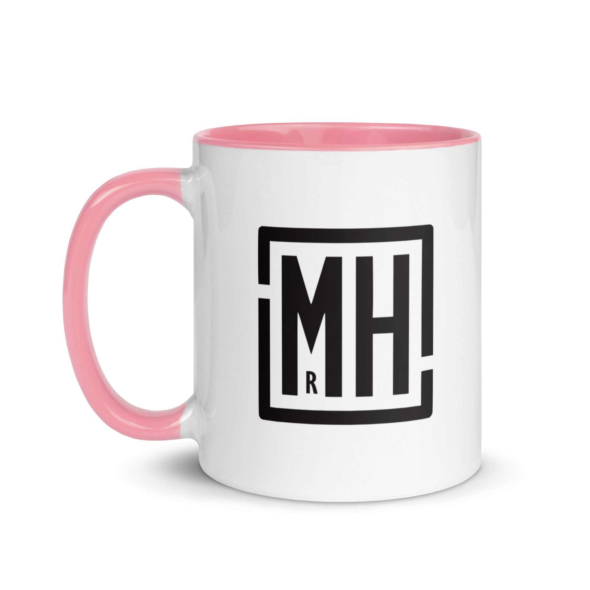 Mr Hewes Colourful Mug pink