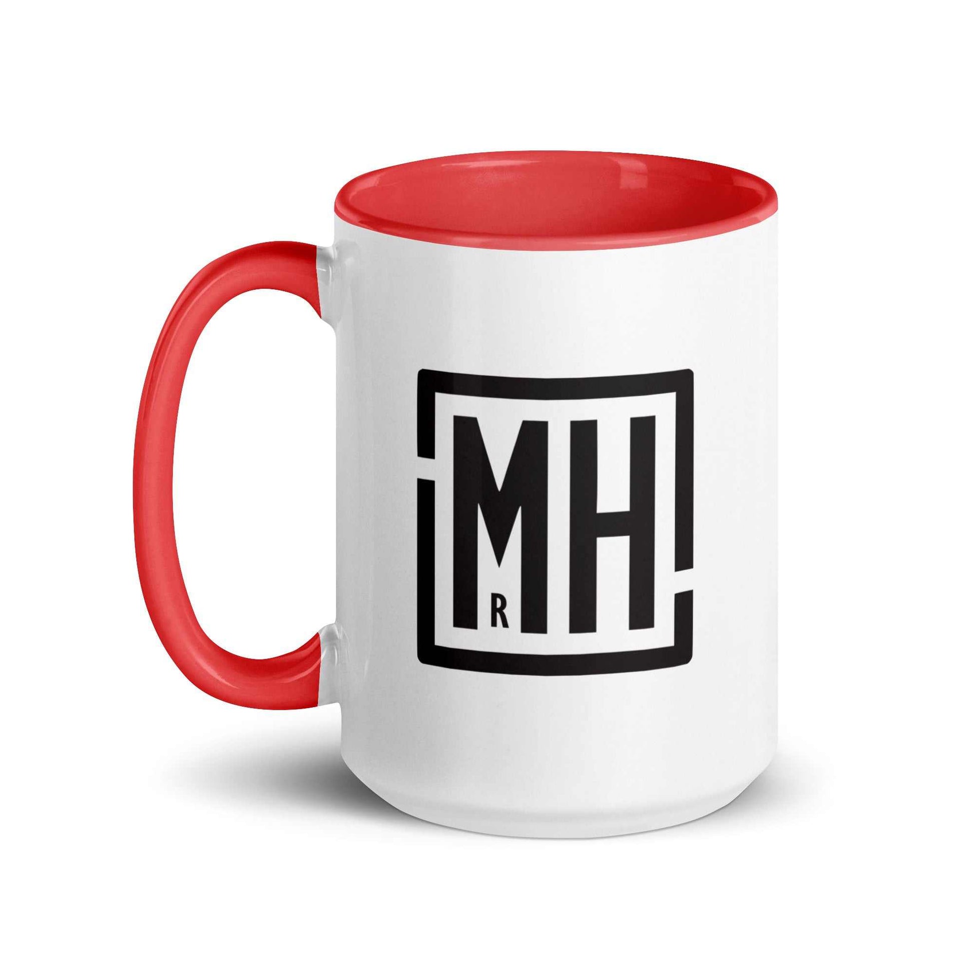 Mr Hewes Colourful Mug red