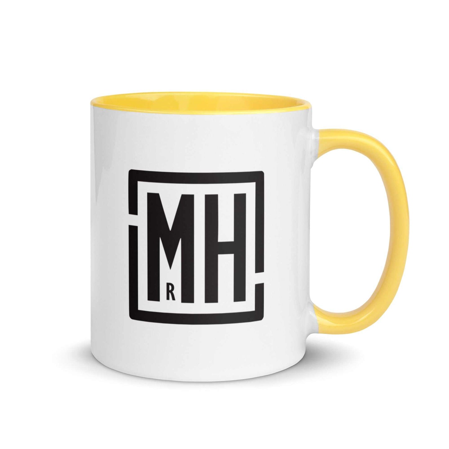 Mr Hewes Colourful Mug yellow